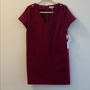 1. State Dress NWT (True Romance, Wine, Sz 8)